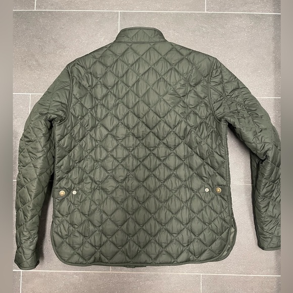 Barbour Men’s Lowerdale Sage Quilted Jacket, size L - Picture 4 of 7